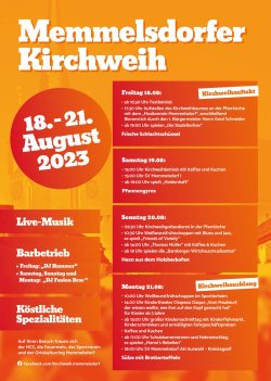 Memmelsdorfer Kirchweih 2023