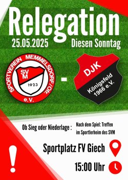 SVM spielt um den Aufstieg in die Kreisklasse