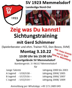 Sichtungstraining mit Gerd Schimmer